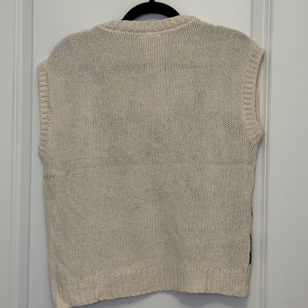 Sadie &Sage White Lace Knit Top - Picture 3 of 3